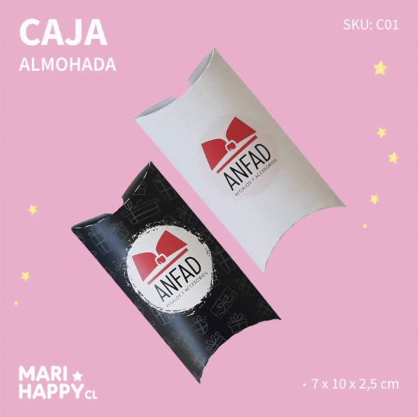 Caja Almohada 7x10x2,5cm - Imagen 3