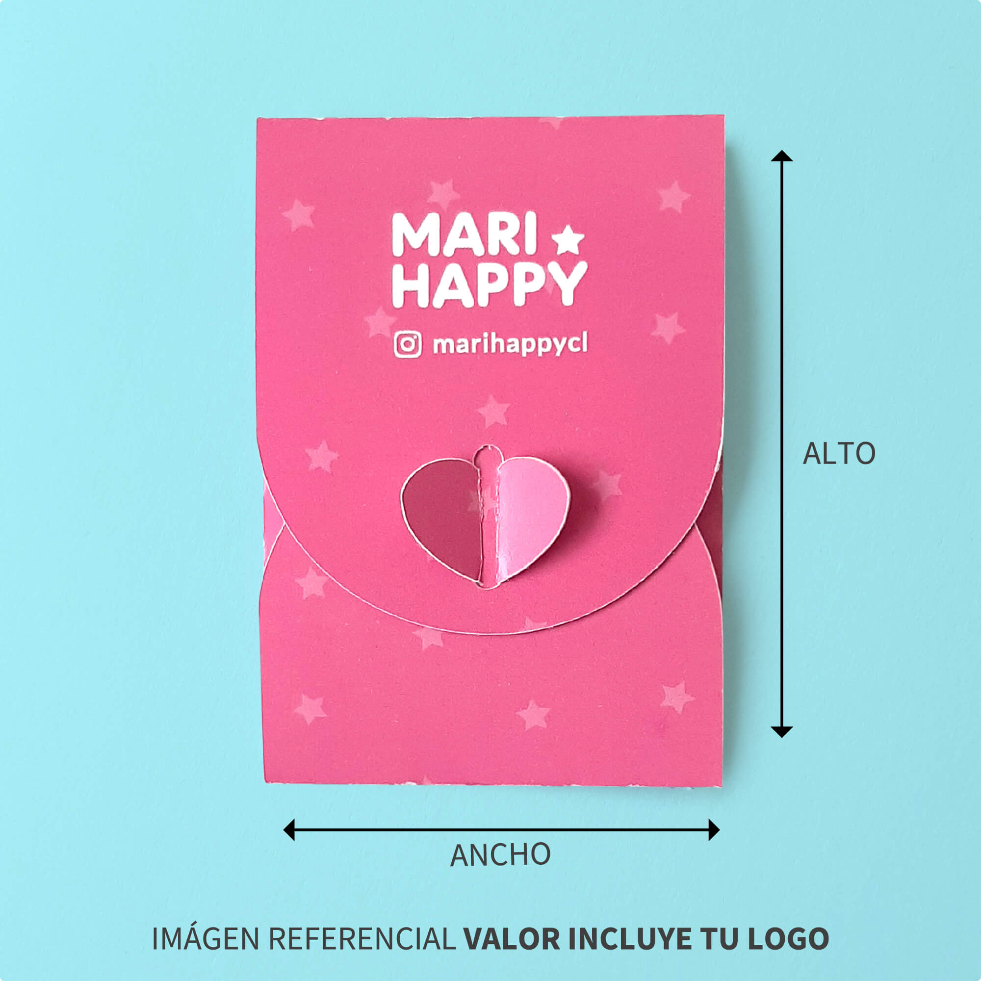 Etiquetas para ropa 5×5 cm impresas una cara – marihappy