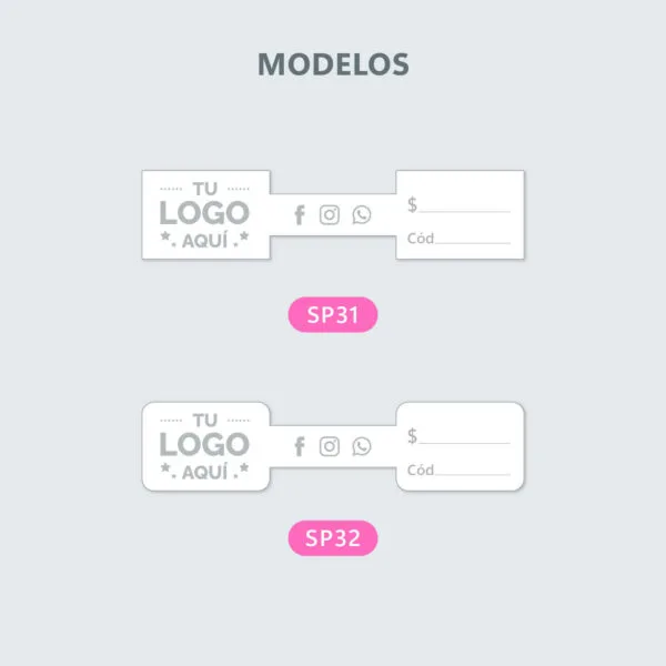 Stickers para precios 13x3cm