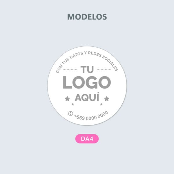 Moneda de Chocolate 3,5cm, una cara con sticker - Imagen 2