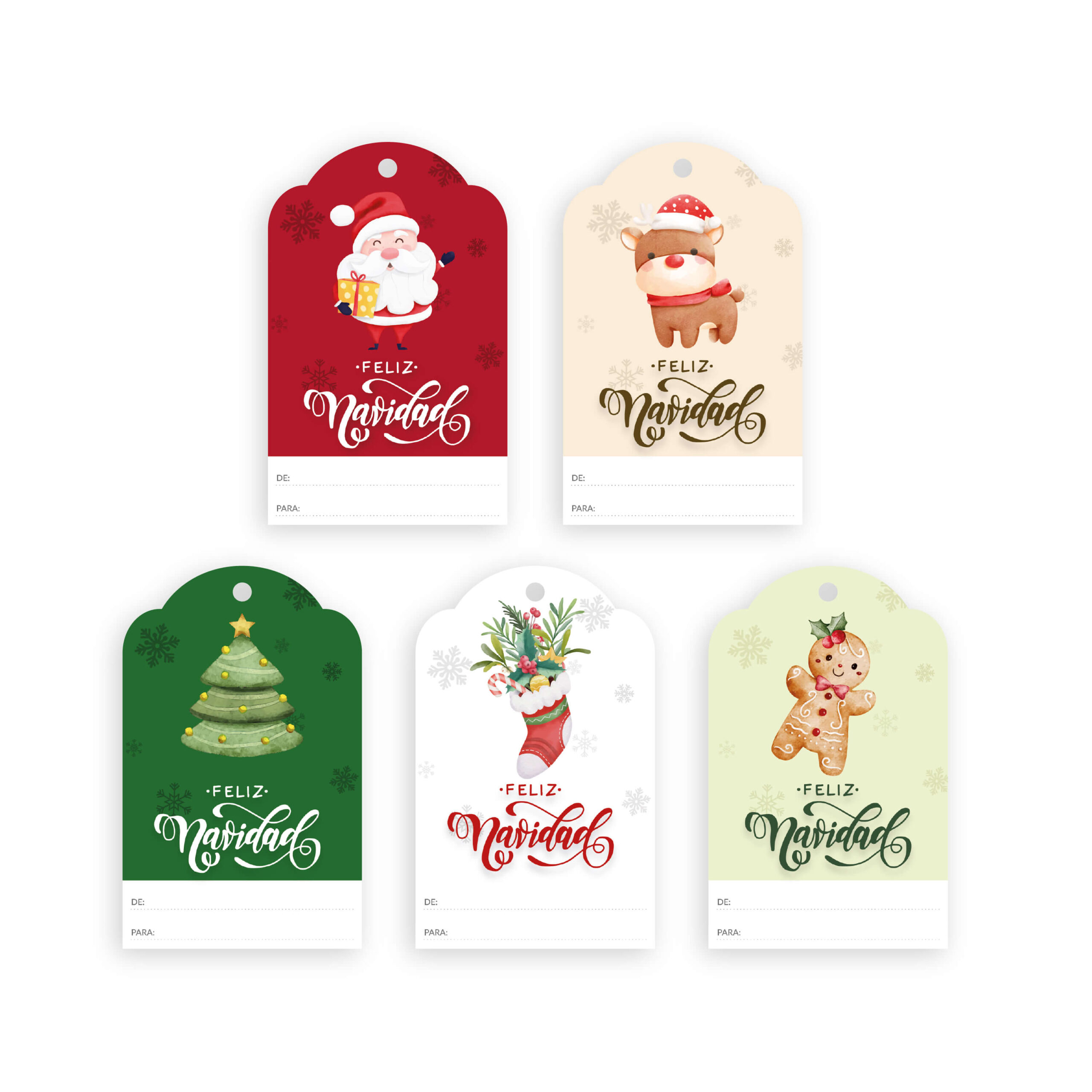 Etiquetas 5x8cm una cara, sin logo - Imagen 2