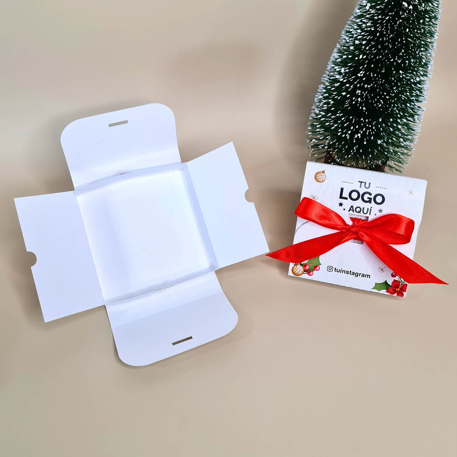 Cajita Alba Navideña