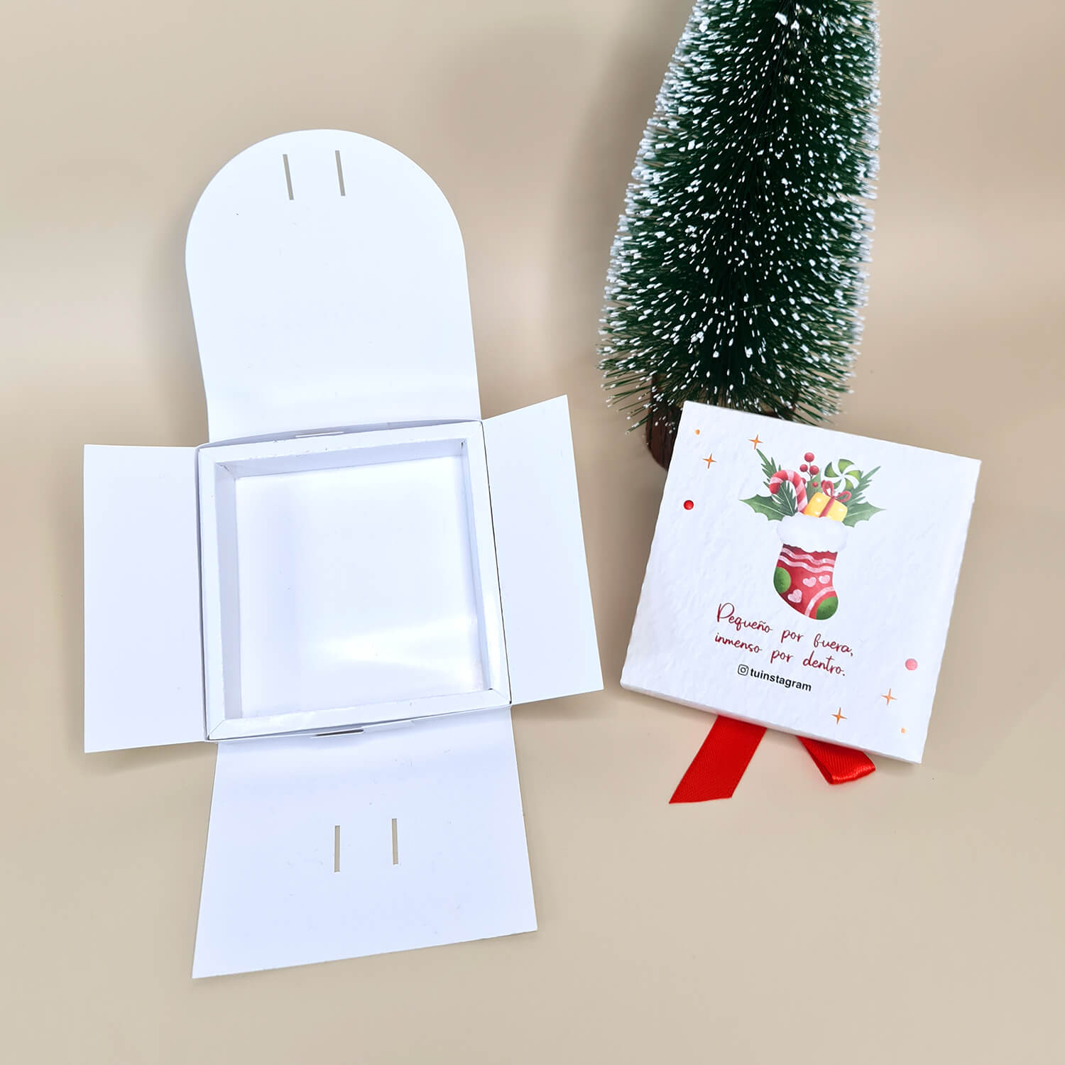 Cajita Perla Navideña - Imagen 2