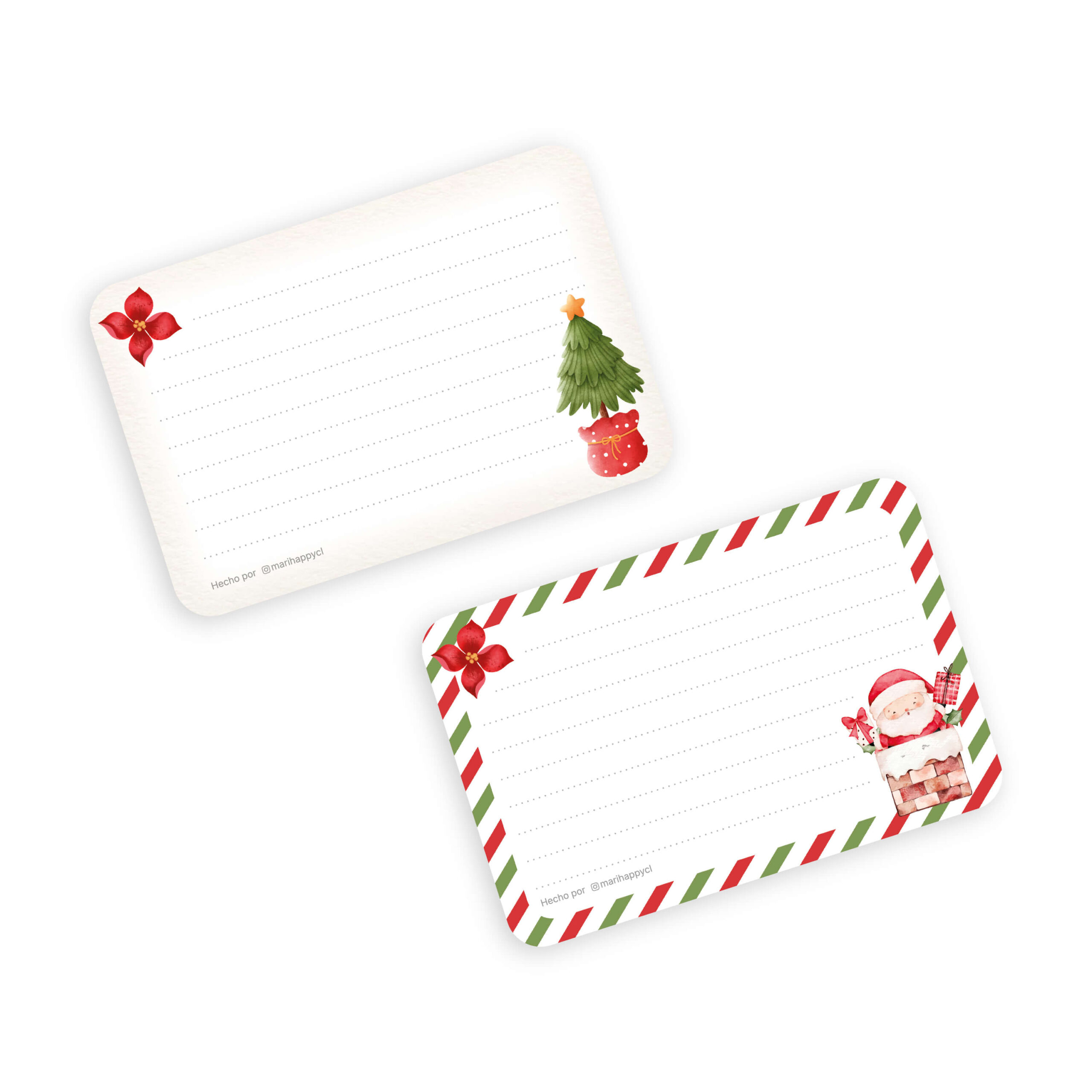 Tarjetas dedicatoria 9x6cm una cara, sin logo