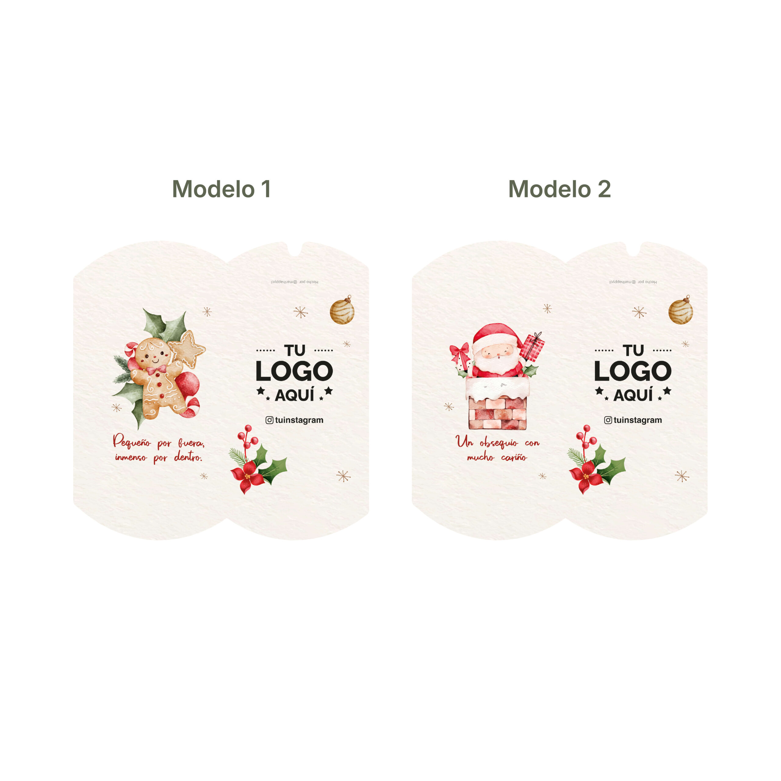 Caja Almohada Navideña - Imagen 2