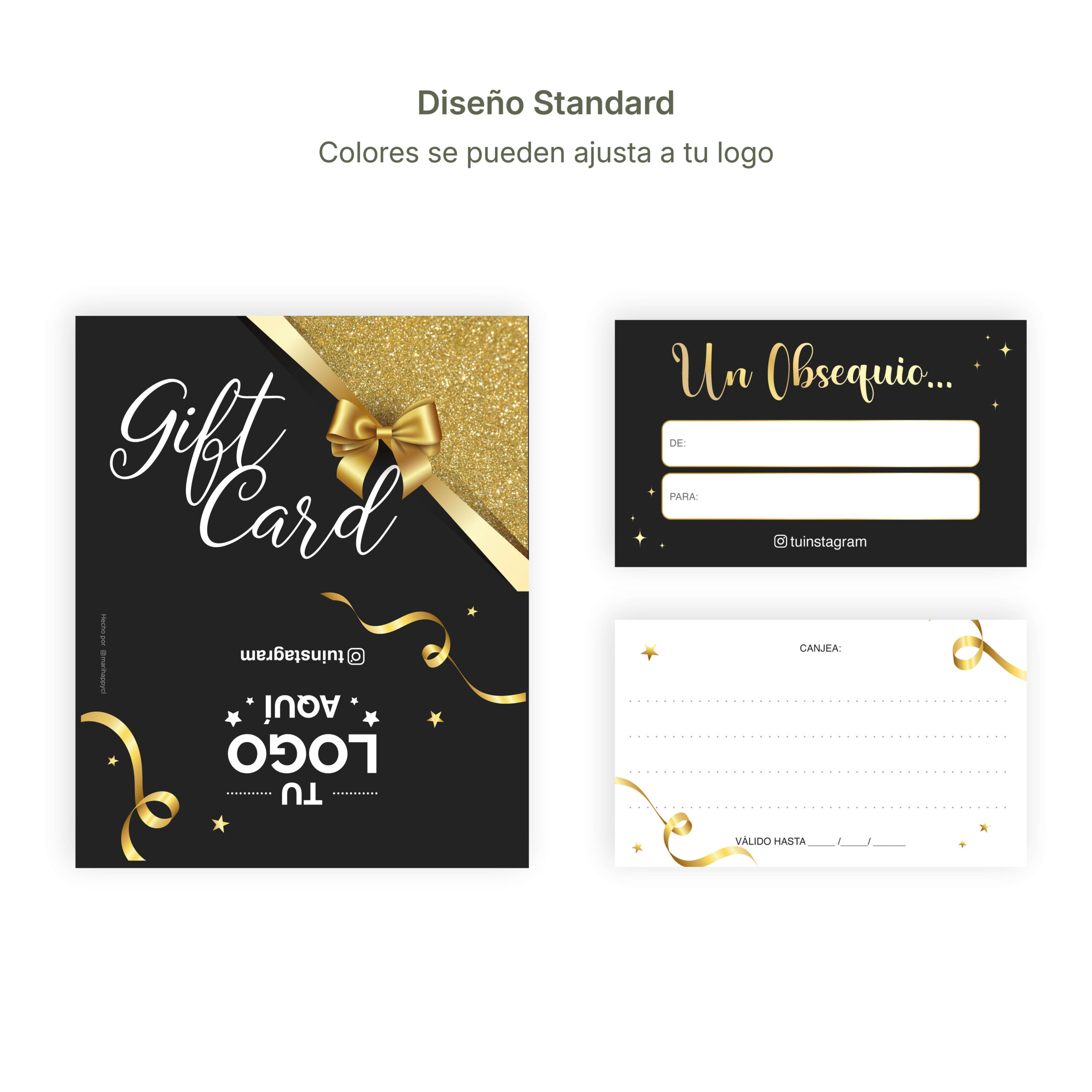 Gift Card con Sobre 10x6cm - Imagen 2